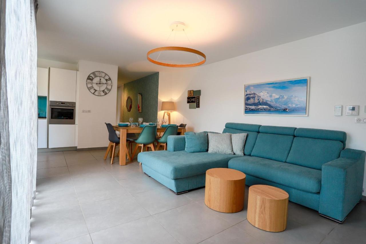 Le Bleu Du Lac 3 Etoiles - Secteur Recherche, Calme & Familiale, A 300M Du Lac & De La Vieille Ville, Garage Prive Annecy Exterior foto